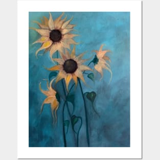 sunflowers Posters and Art